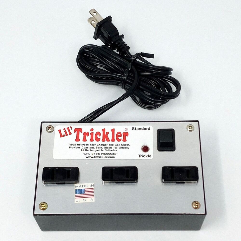 Lil' Trickler Charger Adapter Unisex OS Silver RC Hobby Tool
